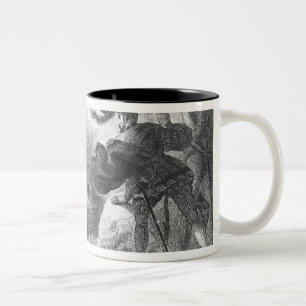 Taza Bicolor Fausto y Mephistopheles en las brujas