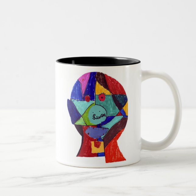 Taza Bicolor Favero-Lucas H (Derecha)