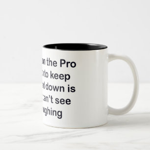 Taza Bicolor favorable de golf