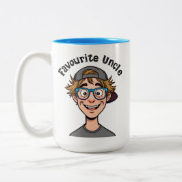 Taza Bicolor Favorite Uncle Mug