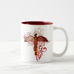 Taza Bicolor Fawkes Extiende sus Alas