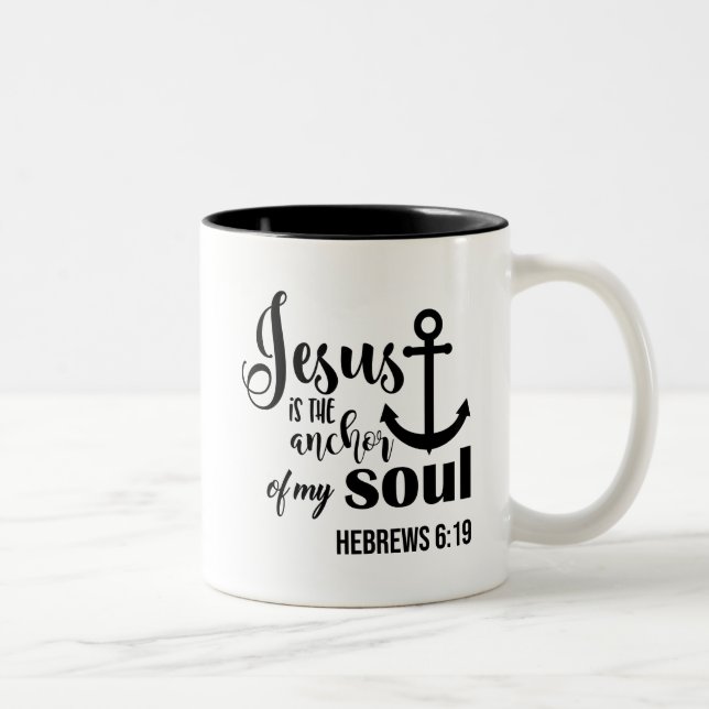 Taza Bicolor Fe cristiana (Derecha)