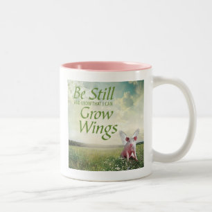 Taza Bicolor Fe en cerdos