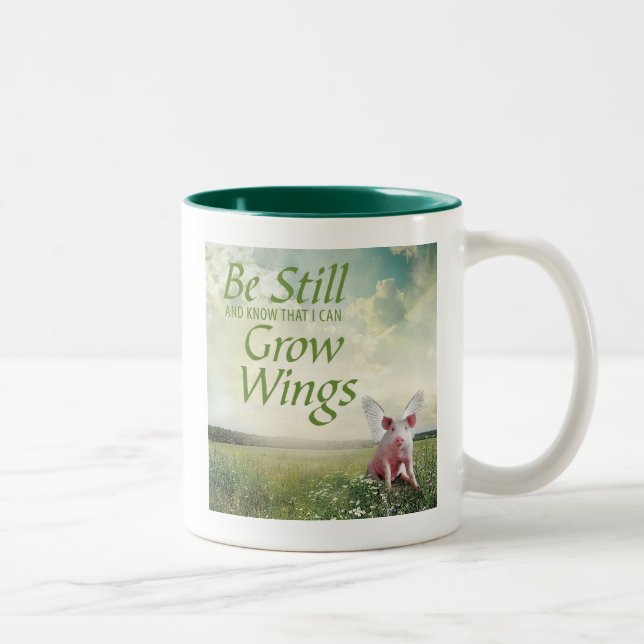 Taza Bicolor Fe en cerdos (Derecha)