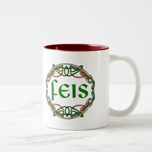 Taza Bicolor FEIS - Festival - Reunión de Baile!! (Derecha)