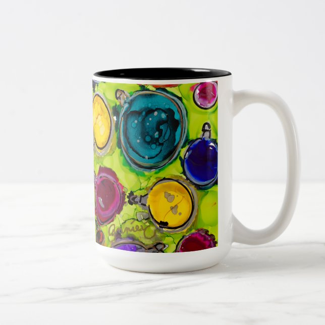 Taza Bicolor Felices Fiestas Lovitude Mug (Derecha)