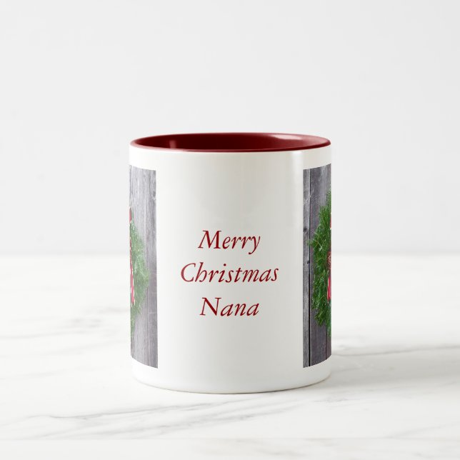 Taza Bicolor Felices Navidad Nana (Centro)