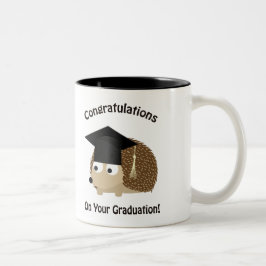 Taza Bicolor Felicidades por tu título universitario