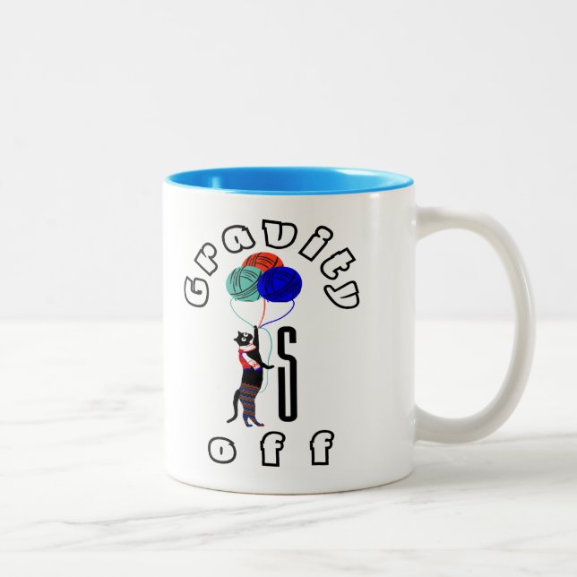 Taza Bicolor Feline Fun (Derecha)