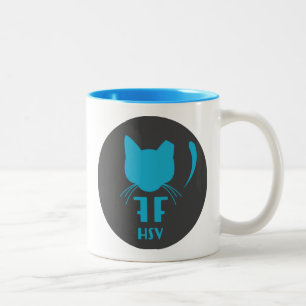 Taza Bicolor Felines olvidados Huntsville Mug
