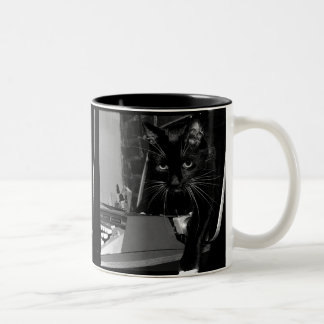 Taza Bicolor Felix el gato