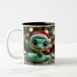 Taza Bicolor Feliz año nuevo
