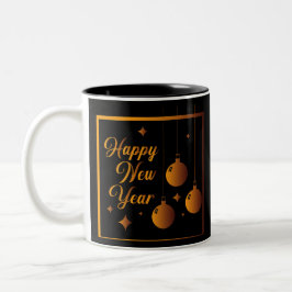 Taza Bicolor Feliz Año Nuevo