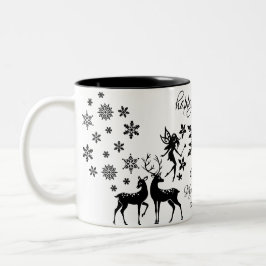 Taza Bicolor feliz año nuevo 2025