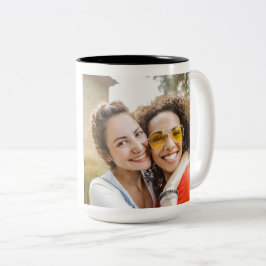 Taza Bicolor Feliz Día de la Amistad mejor amigo de la historia