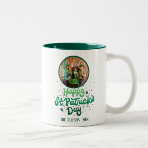 Taza Bicolor Feliz día de los clientes de St.