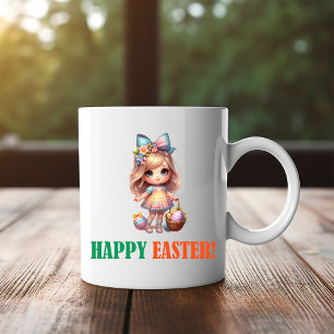 Taza Bicolor Feliz Día de Pascua - Cristo