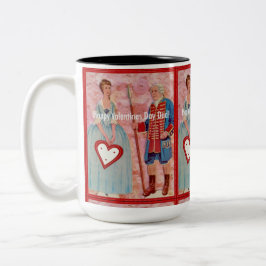Taza Bicolor Feliz Día de San Valentín