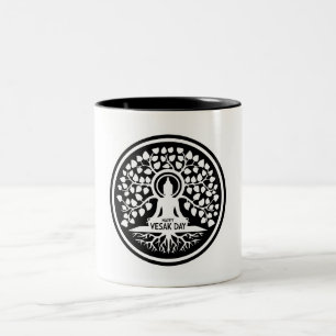 Taza Bicolor Feliz Día de Vesak