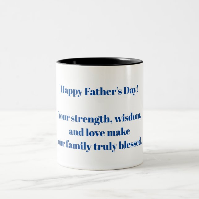 Taza Bicolor ¡Feliz Día del Padre! (Centro)