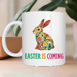 Taza Bicolor Feliz Eggster - Huevo de Pascua