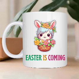 Taza Bicolor Feliz Eggster - Huevos de Pascua