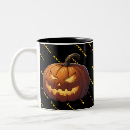 Taza Bicolor Feliz Halloween