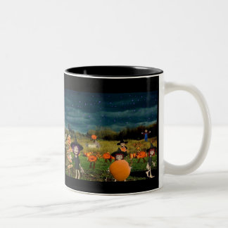 Taza Bicolor Feliz Halloween
