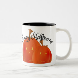 Taza Bicolor Feliz Halloween