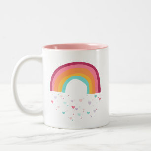 Taza Bicolor Feliz magia Rainbow