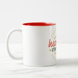 Taza Bicolor Feliz Navidad