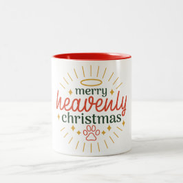Taza Bicolor Feliz Navidad