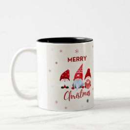 Taza Bicolor Feliz Navidad genial