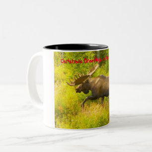 Taza Bicolor Feliz Navidad mi Cazador Recolector