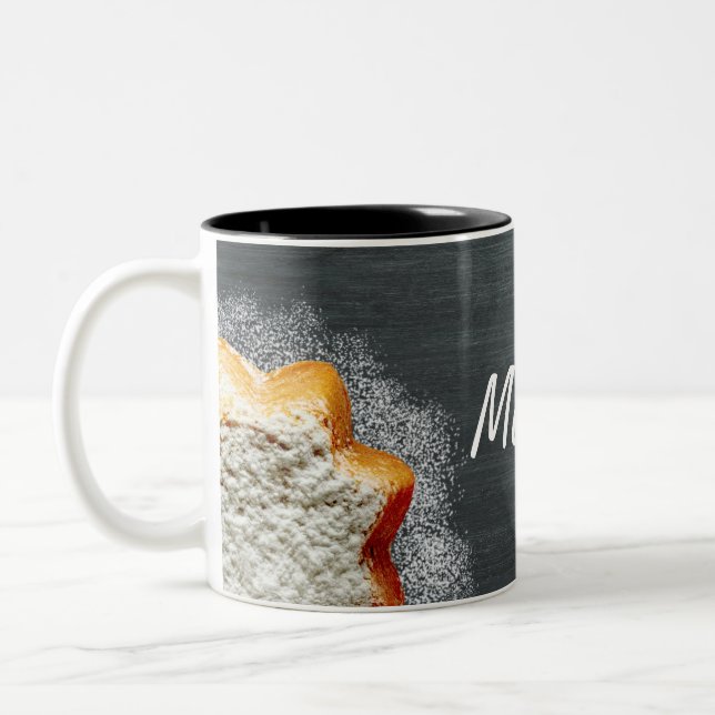 Taza Bicolor Feliz Navidad Mug (Izquierda)