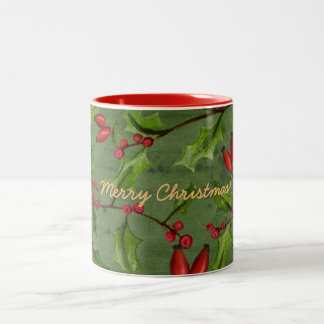 Taza Bicolor Feliz Navidad Mug