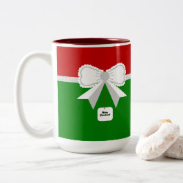 Taza Bicolor Feliz Navidad Mug
