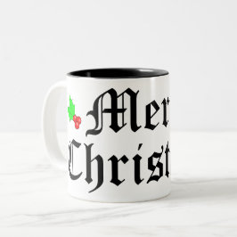 Taza Bicolor Feliz Navidad Mug