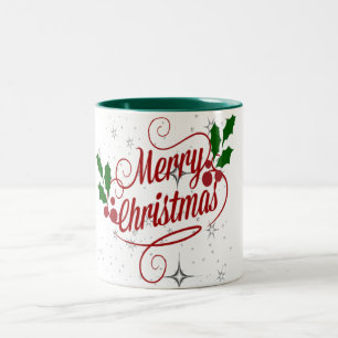 Taza Bicolor Feliz Navidad Mug