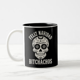 Taza Bicolor Feliz Navidad Perdedores Navidades Divertidas y Sa