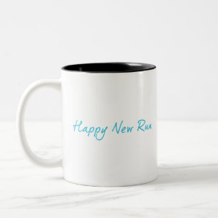 Taza Bicolor Feliz Nueva carrera
