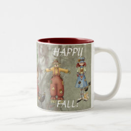 Taza Bicolor Feliz otoño