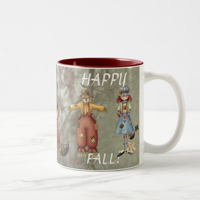 Taza Bicolor Feliz otoño (Derecha)