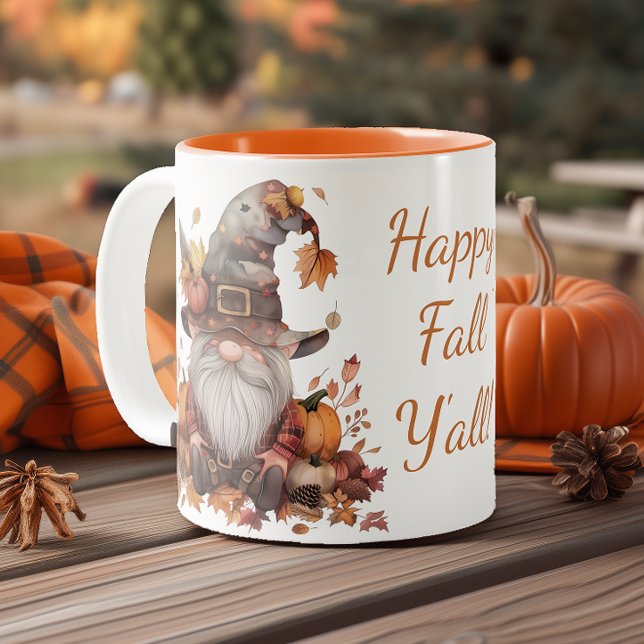 Taza Bicolor Feliz otoño, todos ganamos (Subido por el creador)