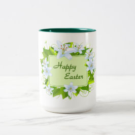 Taza Bicolor Feliz Pascua