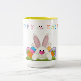 Taza Bicolor Feliz Pascua