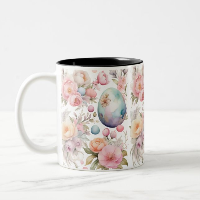Taza Bicolor Feliz Pascua (Izquierda)