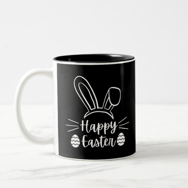 Taza Bicolor Feliz Pascua (Izquierda)
