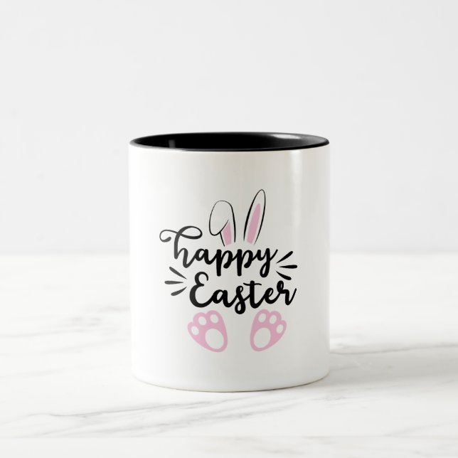 Taza Bicolor Feliz Pascua (Centro)