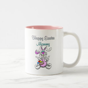 Taza Bicolor Feliz Pascua Mami Two Tone Mug